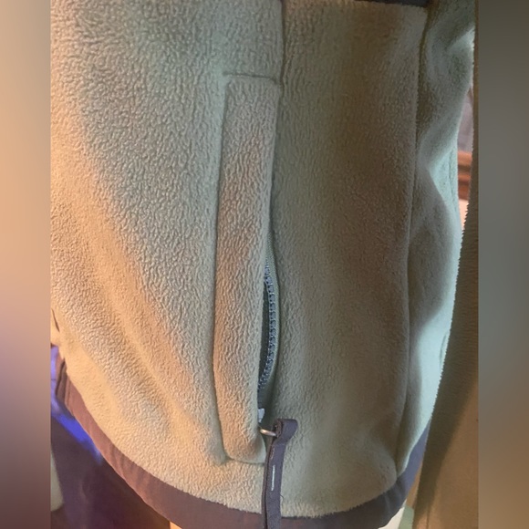 FREE COUNTRY FLEECE JACKET XS AVACADO/GREY - Picture 10 of 10